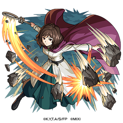 火属性　★5　二級魔法使い エーレ（進化）CV：伊藤かな恵