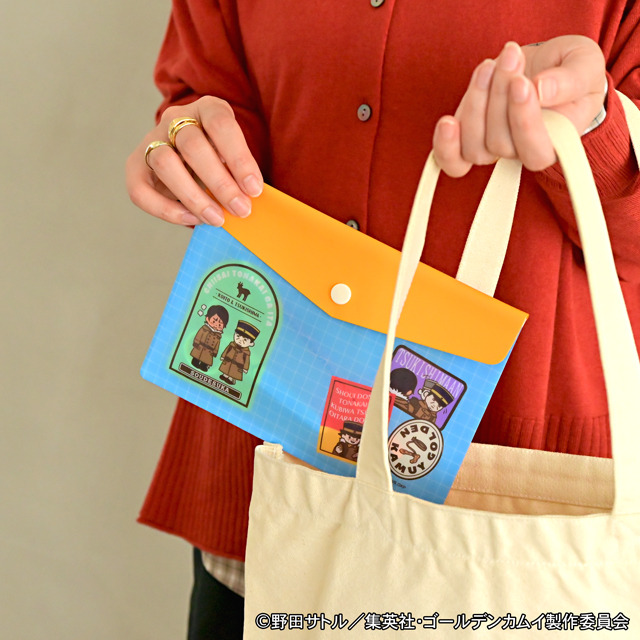 TVアニメ『ゴールデンカムイ』エンベロープケースB（杉元佐一・月島軍曹・鯉登少尉）