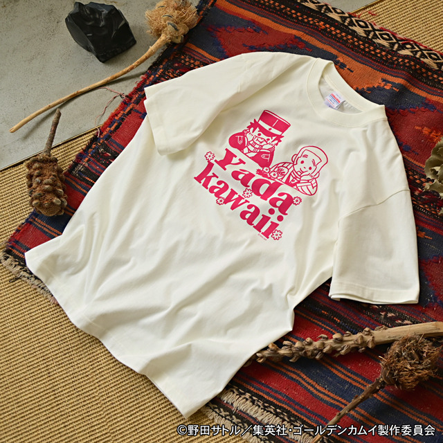 TVアニメ『ゴールデンカムイ』クルーネックTシャツA（杉元佐一・白石由竹）