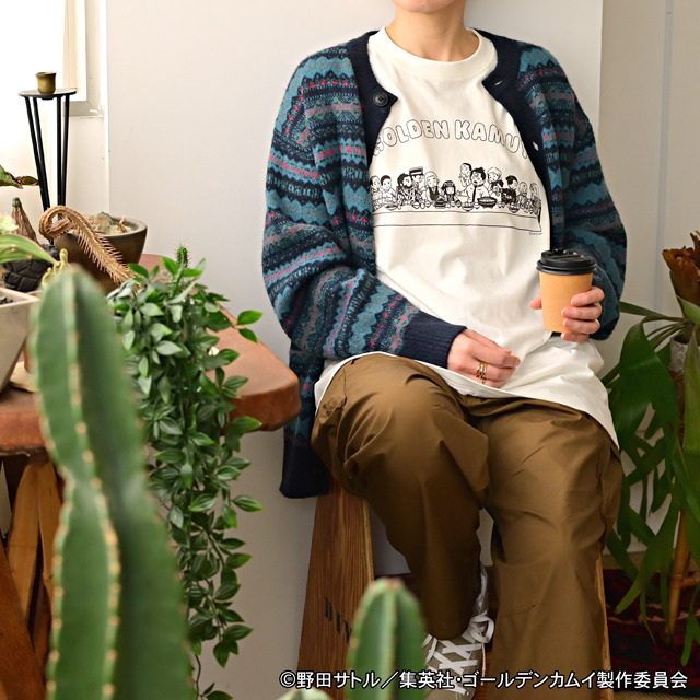TVアニメ『ゴールデンカムイ』クルーネックTシャツC（集合）