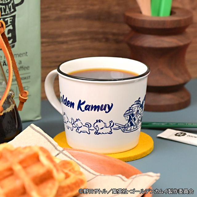 TVアニメ『ゴールデンカムイ』ホーロー風マグカップB（犬ぞり）