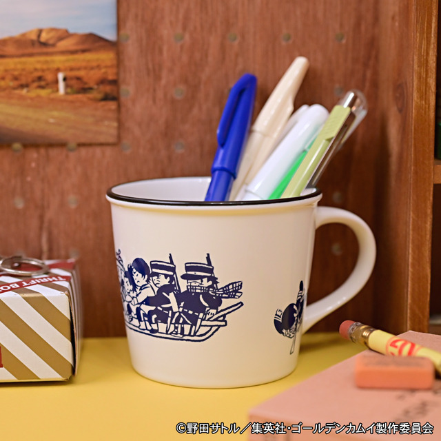 TVアニメ『ゴールデンカムイ』ホーロー風マグカップB（犬ぞり）