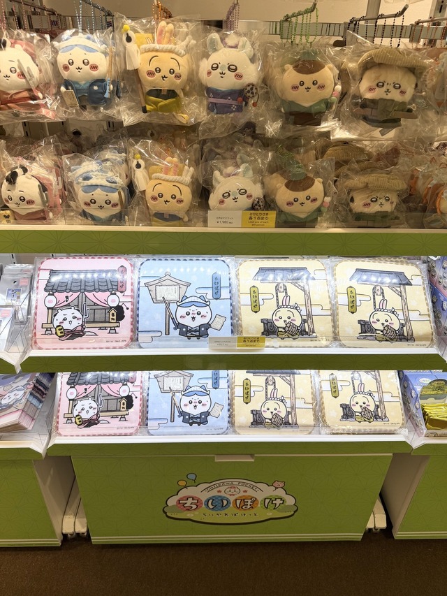 『ちいぽけ』初公式グッズ発売ポップアップイベント初日の様子