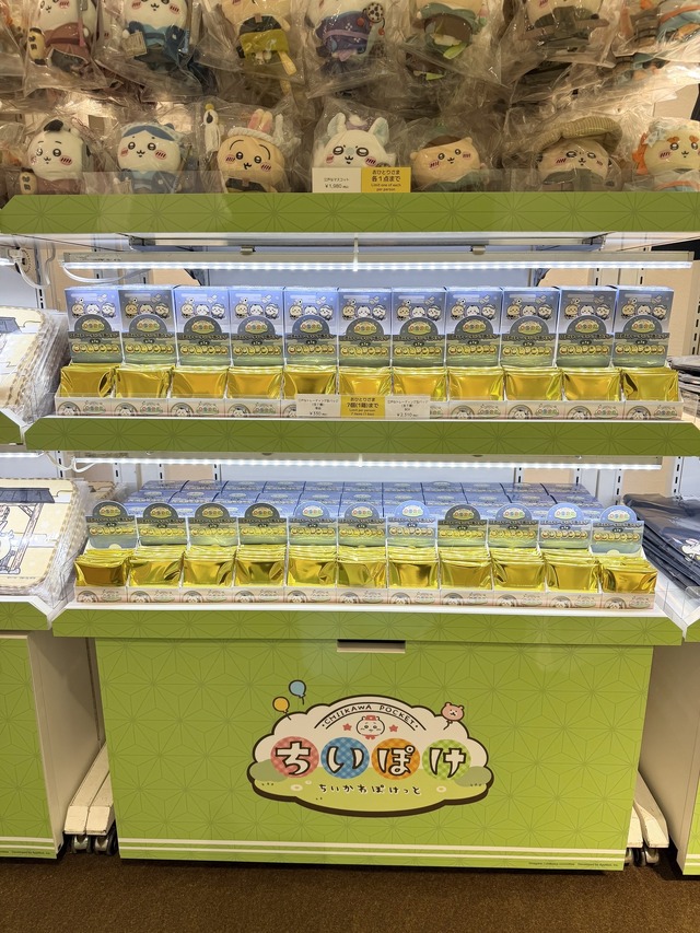 『ちいぽけ』初公式グッズ発売ポップアップイベント初日の様子