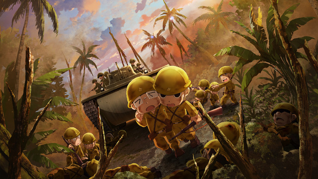 アニメ映画『ペリリュー －楽園のゲルニカ－』メインビジュアル