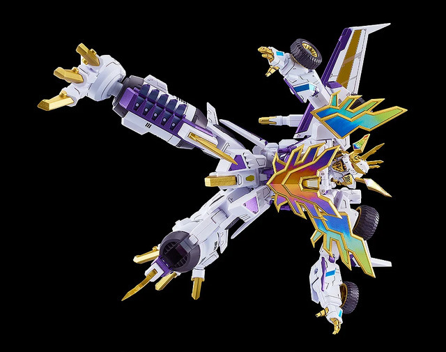 『スパロボY』白いダイナゼノン「ダイナゼノンリライブ」プラモが圧倒的存在感！通常形態および第2形態を選択して組み立て可能