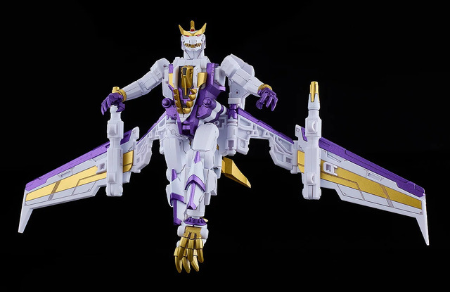 『スパロボY』白いダイナゼノン「ダイナゼノンリライブ」プラモが圧倒的存在感！通常形態および第2形態を選択して組み立て可能