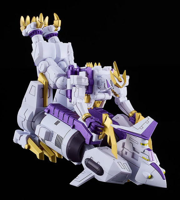 『スパロボY』白いダイナゼノン「ダイナゼノンリライブ」プラモが圧倒的存在感！通常形態および第2形態を選択して組み立て可能