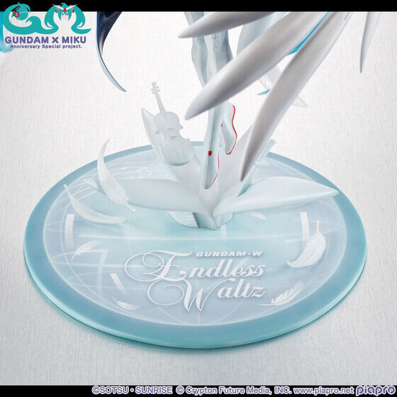 “白い翼”が美しい「初音ミク × ウイングガンダムゼロ EW」フィギュアが2次受注決定！イラストレーター・neco氏のデザインを見事に立体化