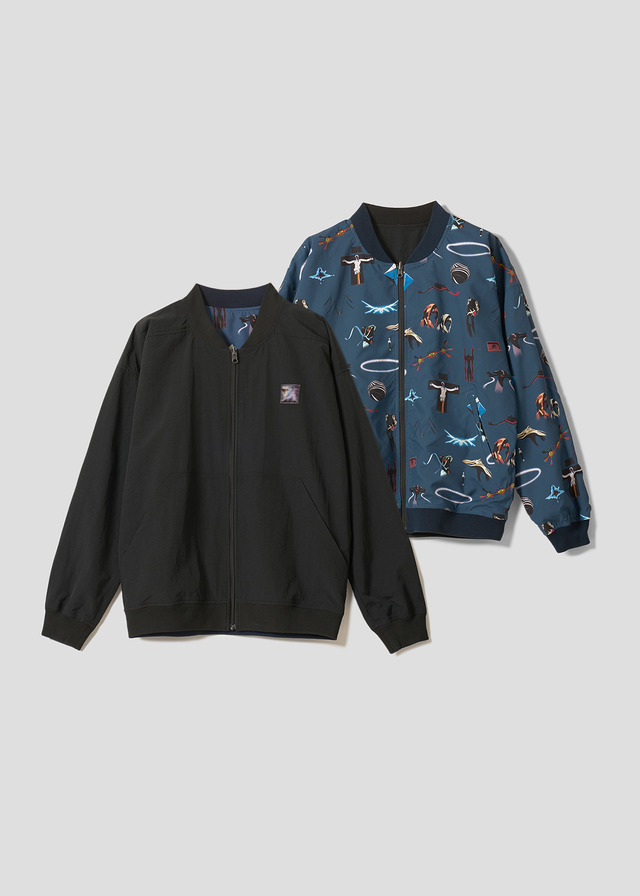 アニメ『新世紀エヴァンゲリオン』×グラニフ　「終わる世界」｜リバーシブルブルゾン