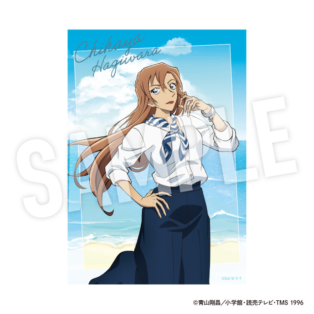 TVアニメ『名探偵コナン』クリアフォトカードセット Seaside（6枚入りセット／萩原千速）