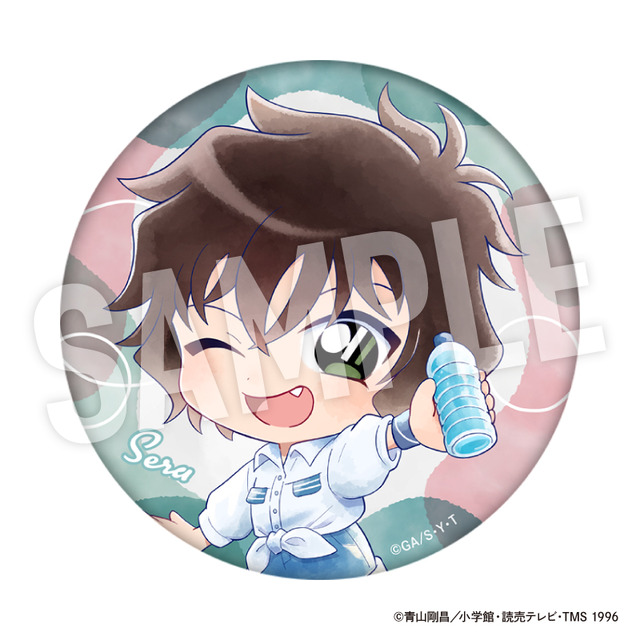 TVアニメ『名探偵コナン』トレーディング缶バッジ Seasideデフォルメ（世良真純）