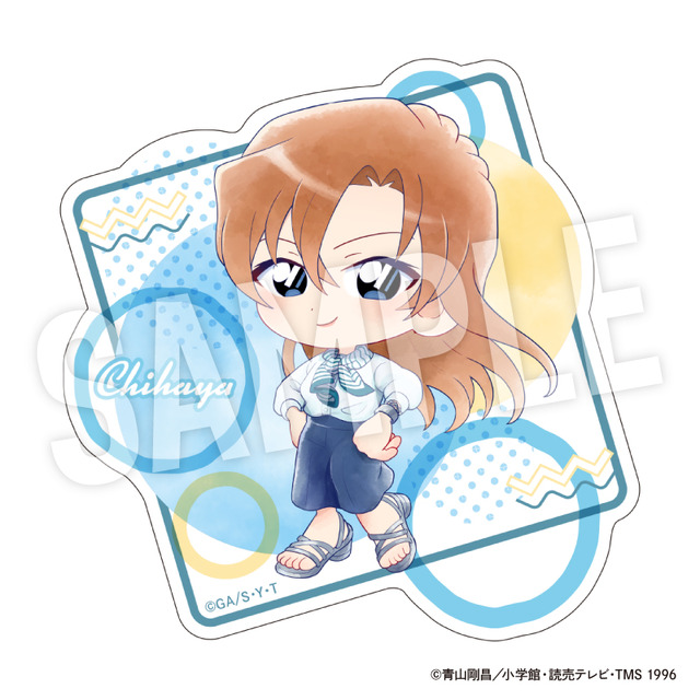 TVアニメ『名探偵コナン』ダイカットクリアステッカー Seasideデフォルメ（萩原千速）