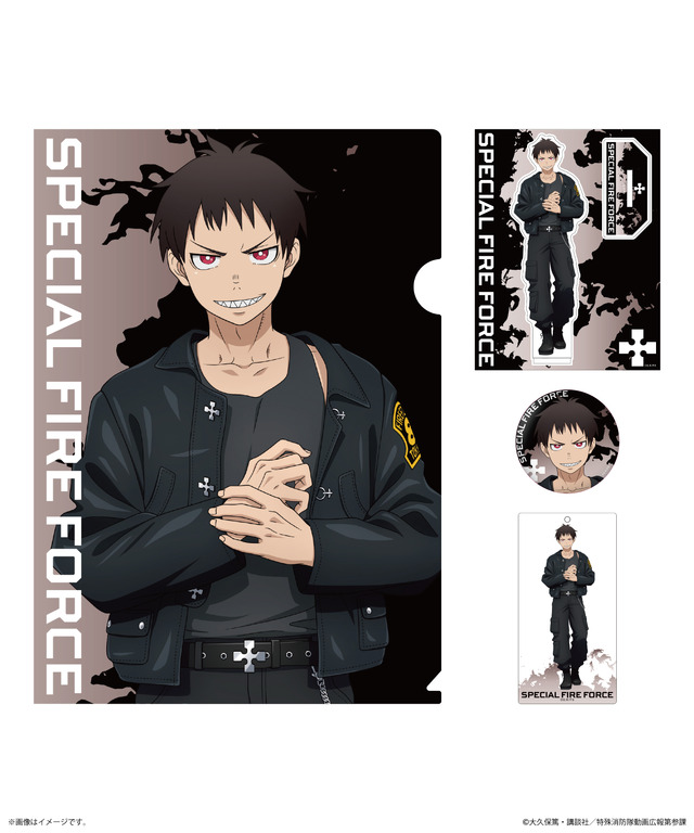 TVアニメ『炎炎ノ消防隊 参ノ章』BLACK COLLECTION by ZOZOTOWN グッズセット（シンラ）