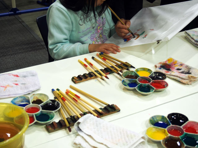 ファミリーアニメフェスタ 2016　伝統工芸からデジタル塗り絵まで、魅力的なワークショップでアニメ一色の1日に