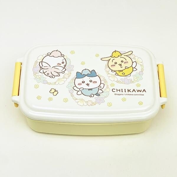 「ちいかわ 角型1段ランチボックス フェアリーフラワー 弁当箱 日本製」