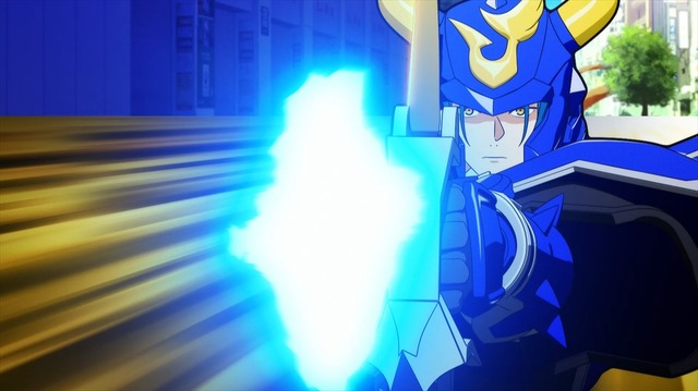 冬アニメ『鎧真伝サムライトルーパー』第4話「魂伐闘」先行場面カット