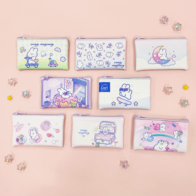 トレーディングフラットミニポーチ<8>　各935円【ランダム商品・全8種】