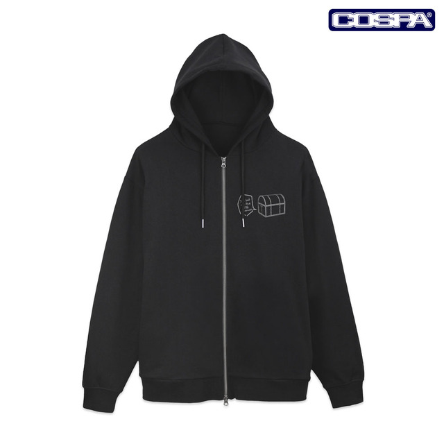 TVアニメ『葬送のフリーレン』ミミックに食べられるフリーレン ジップパーカー（BLACK）