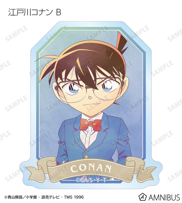 TVアニメ『名探偵コナン』トレーディング Ani-Art 第10弾 クリアダイカットステッカー（江戸川コナン B）