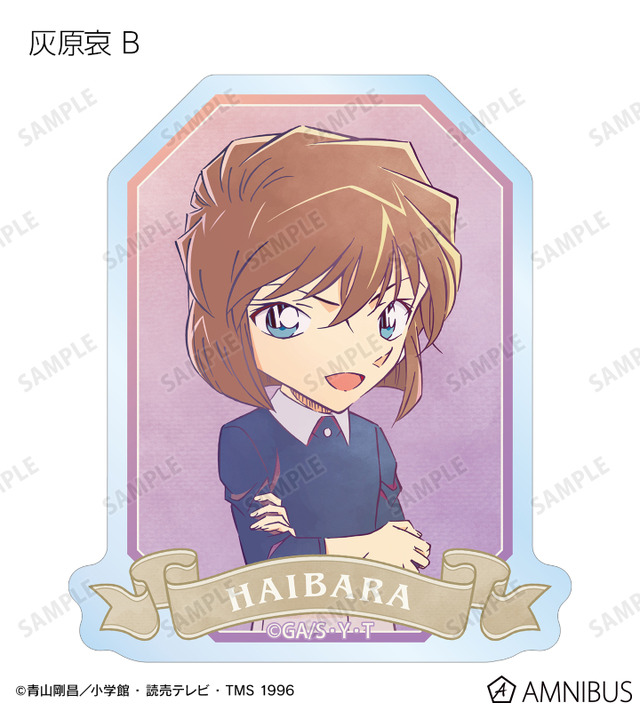 TVアニメ『名探偵コナン』トレーディング Ani-Art 第10弾 クリアダイカットステッカー（灰原哀 B）