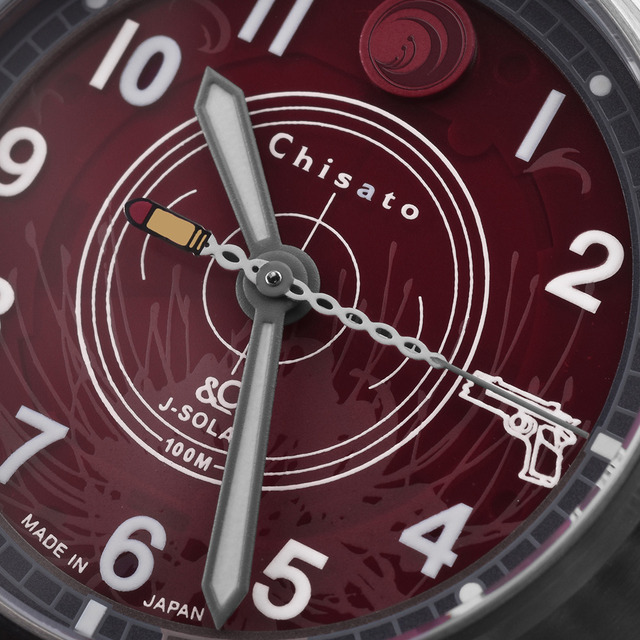 「リコリス・リコイル × KENTEX コラボウォッチ」錦木千束モデル