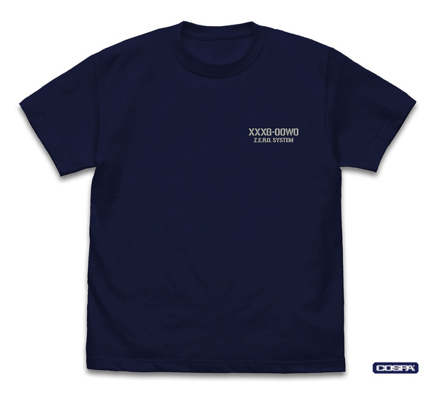 TVアニメ『新機動戦記ガンダムW』ウイングガンダムゼロ（EW）Tシャツ（NAVY）