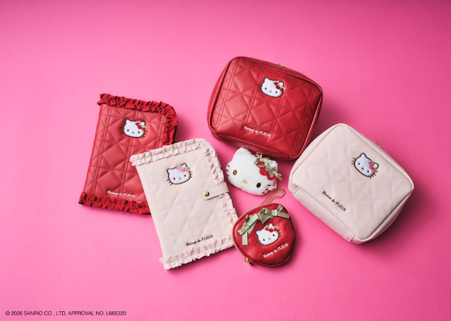 Maison de FLEUR × HELLO KITTY　ブランドブックなどが新発売