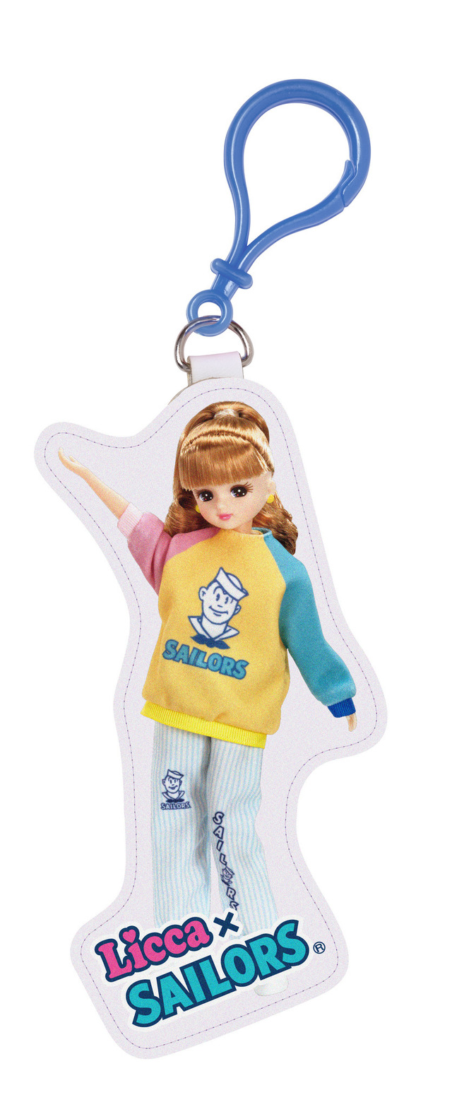 「リカちゃんくじ×セーラーズ」11 ダイカットキーチェーン（選べる全4種）