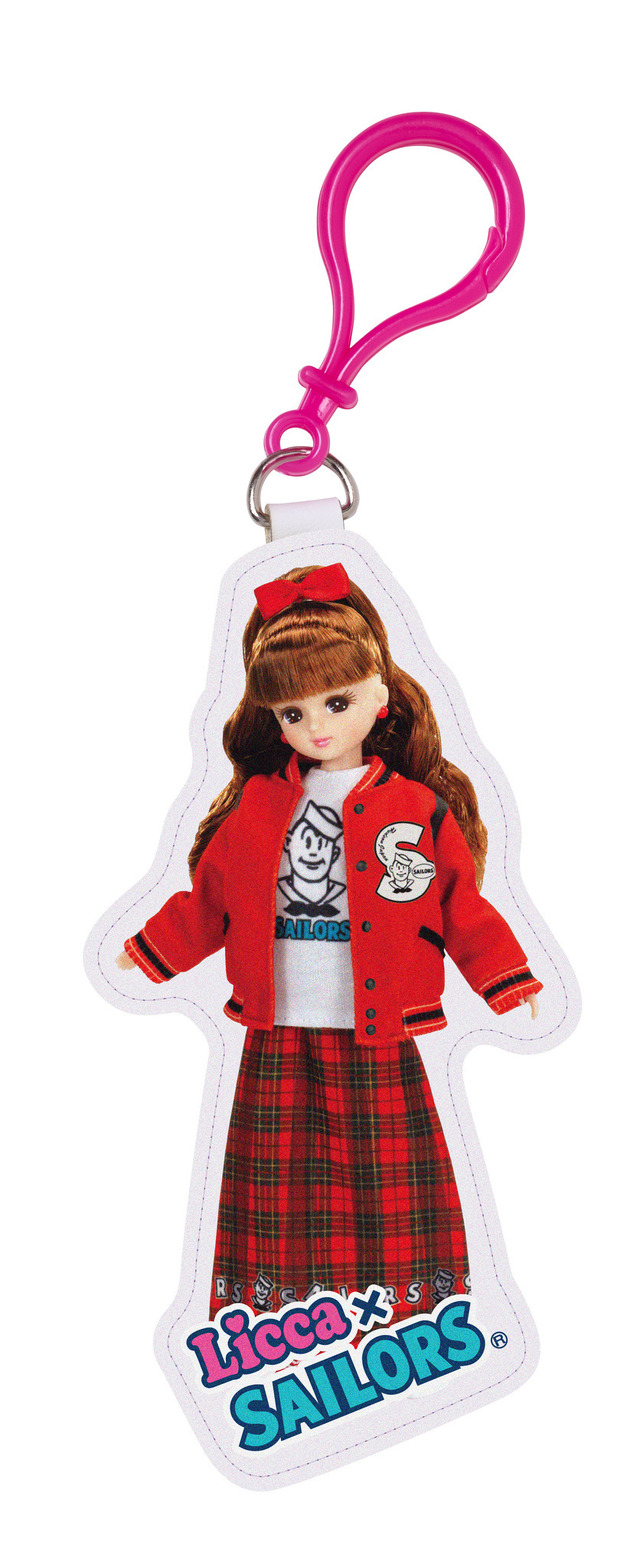 「リカちゃんくじ×セーラーズ」11 ダイカットキーチェーン（選べる全4種）
