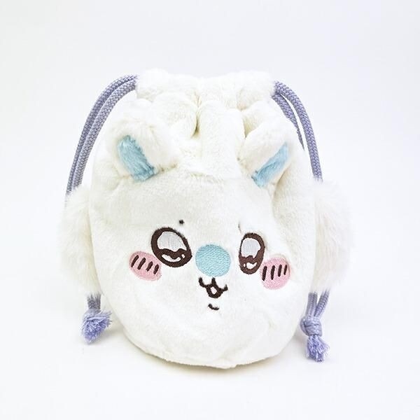 「ちいかわ フェイス巾着」