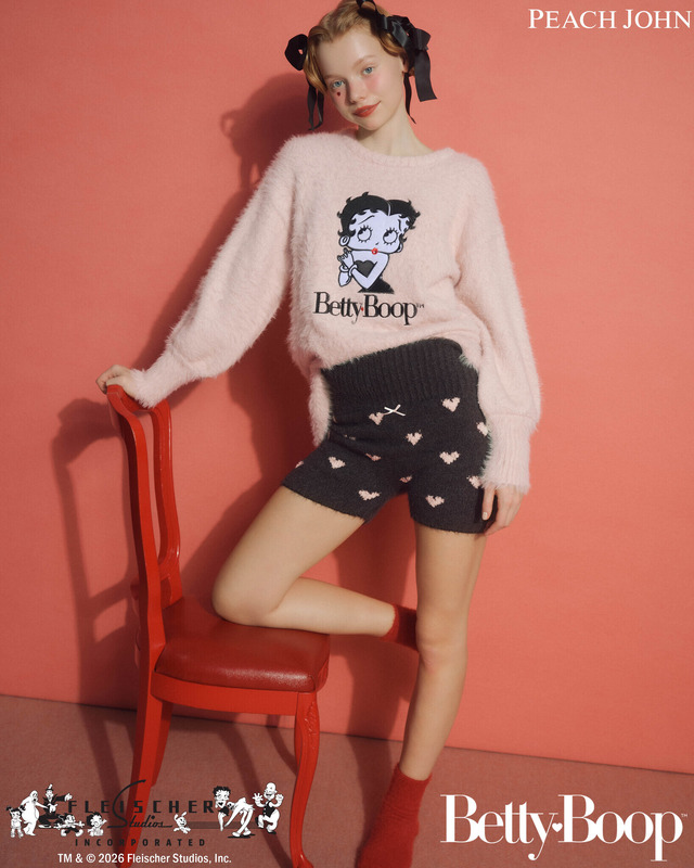 Betty Boop(TM) ホイップリーパジャマ