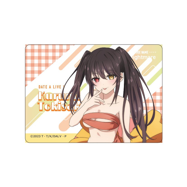 くじQ「TVアニメ『デート・ア・ライブV』～プレゼント・フォー・ユー～」H賞：クリアシートコレクション（ノーマル6種、レア6種）