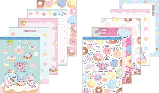 メモパッド（各385円※税込）：本文4種丁合