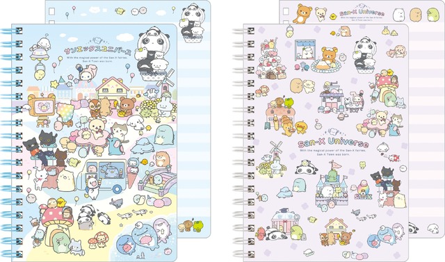 B6SPノート（各605円※税込）：カラフル本文