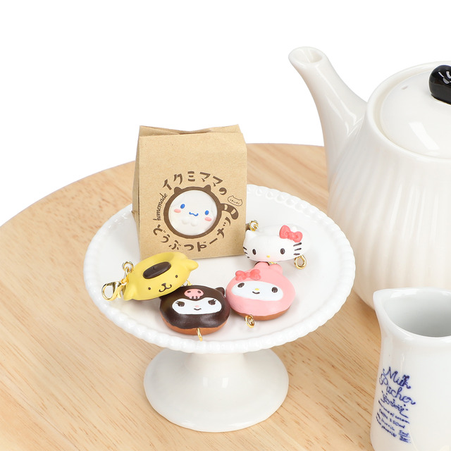 「イクミママのどうぶつドーナツ つながるサンリオキャラクターズチャーム」ディスプレイイメージ