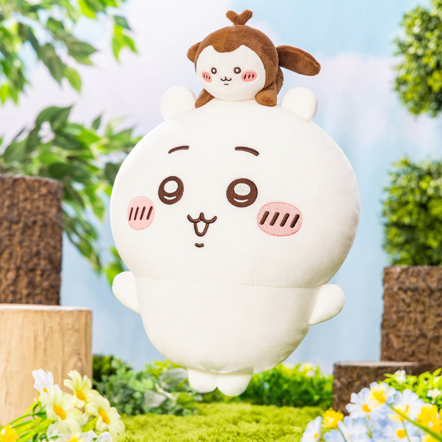 「ちいかわだらけくじ」B賞：磁石でぴたっと！なかよしぬいぐるみ