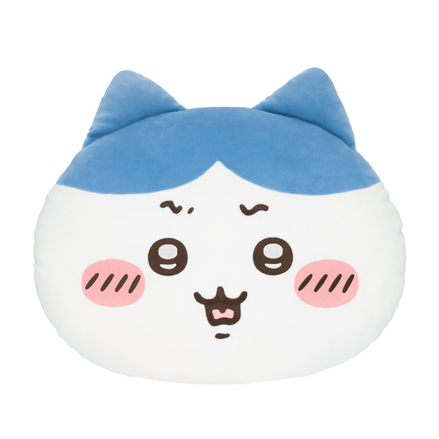 「ハチワレだらけくじ」B賞：フェイスクッション