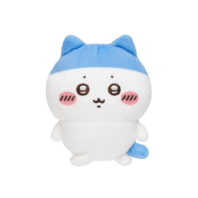 「ハチワレだらけくじ」E賞：てくてく全身ぬいぐるみバッジ