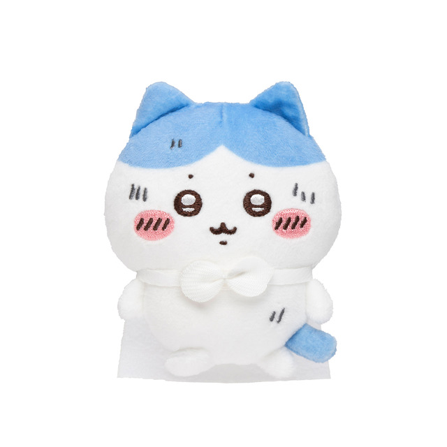 「ハチワレだらけくじ」E賞：てくてく全身ぬいぐるみバッジ