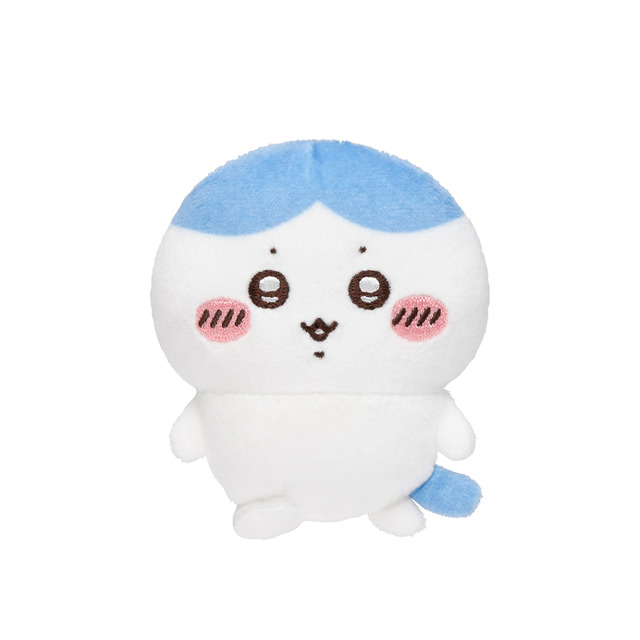 「ハチワレだらけくじ」E賞：てくてく全身ぬいぐるみバッジ