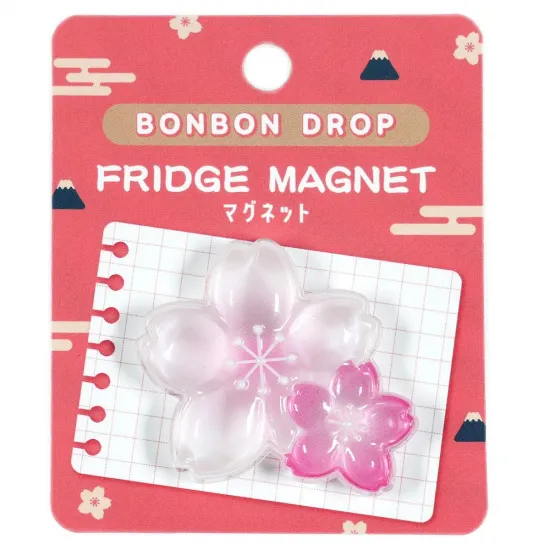 和柄　ボンボンドロップマグネット　桜