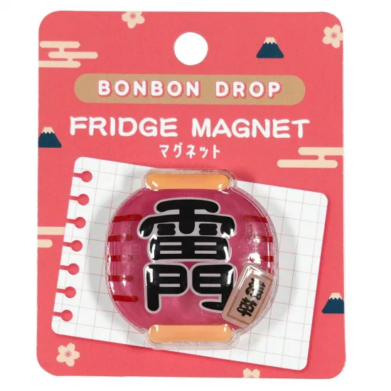 和柄　ボンボンドロップマグネット　雷門