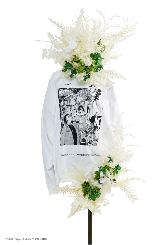 GRAPHIC LONGSLEEVE TEE『CLOVER』