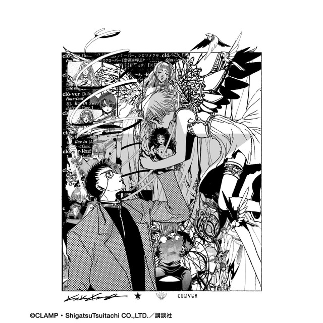〈KOSUKE KAWAMURA〉SILK SCREEN ART『CLOVER』