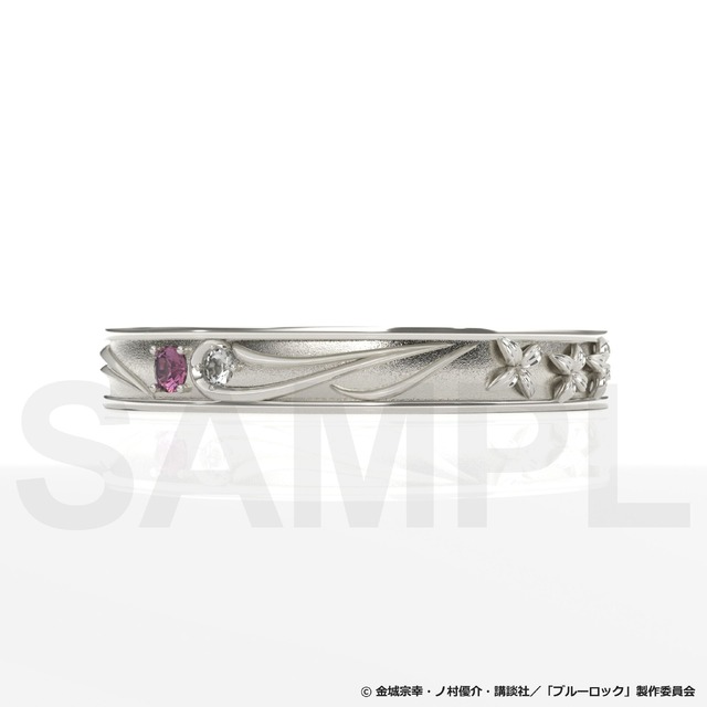 TVアニメ『ブルーロック』：バースデーフラワージュエリー