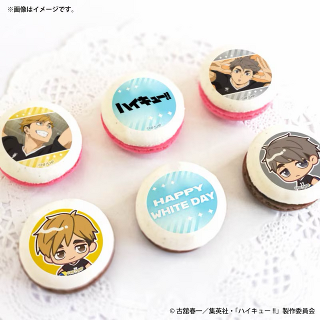 ホワイトデープリマカロン6個セット2026【特典缶バッジ付き】[ハイキュー!! ]