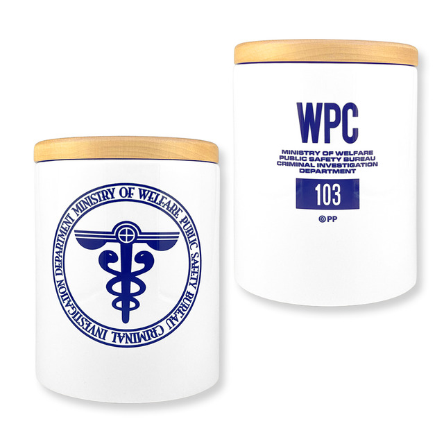 アニメ『PSYCHO-PASS サイコパス』木製蓋付キャニスター