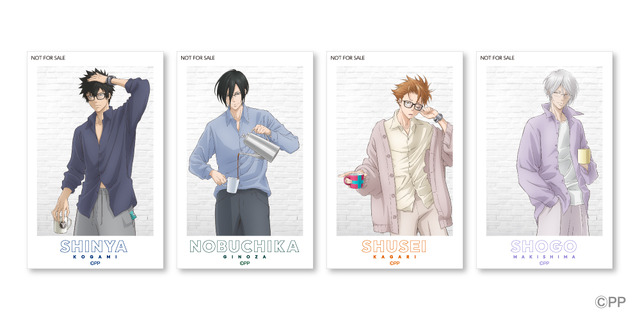 NOITAMINA APPAREL POP UP GALLERY [PSYCHO-PASS]  会場物販 購入特典「インスタントフォト風カード」全4種