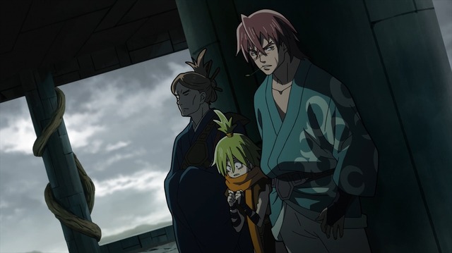 『鎧真伝サムライトルーパー』第8話「逢解寅」先行場面カット